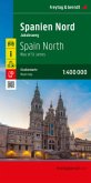 Spanien Nord - Jakobsweg, Straßenkarte 1:400.000, freytag & berndt Spanien Nord - Jakobsweg, Straßenkarte 1:400.000, freytag & berndt