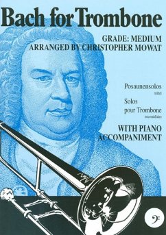 Cover Bach for Trombone Posaunensolos mit Klavierbegleitung - mittel -