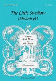 The little Swallow for mixed chorus a cappella score (ukrain/en)