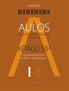 Cover György Orbßn Aulos Vol. 1 Piano