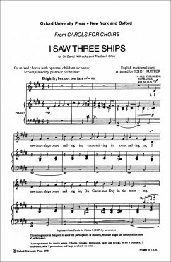 Cover Rutter, John I saw three ships