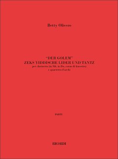 B. Olivero Der Golem Zeks Yiddishe Lider Un Tanz Quintet