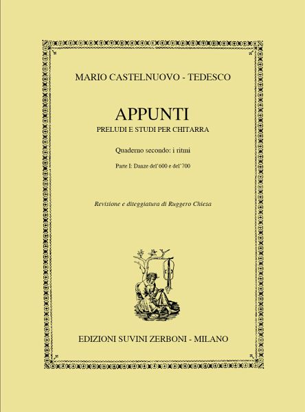 Appunti op.210 vol.2,1 preludi e studi per chitarra