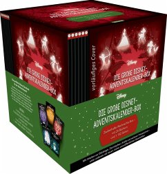 Die große Disney-Adventskalender-Box 2025 - Zauberhafte Weihnachts-Box mit 24 Büchern und 1.152 Seiten