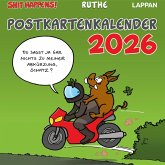 Shit happens! Postkartenkalender 2026 Shit happens! Postkartenkalender 2026