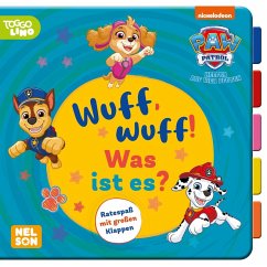 Cover PAW Patrol Pappbilderbuch: Wuff, wuff! Was ist es?