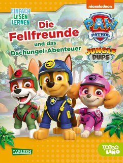 Cover PAW Patrol Erstlesebuch: Die Fellfreunde und das Dschungel-Abenteuer