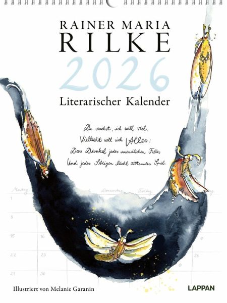 Rilke-Kalender 2026 - Wandkalender Rilke-Kalender 2026 - Wandkalender