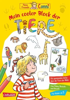 Cover Conni Gelbe Reihe (Beschäftigungsbuch): Mein cooler Block der Tiere