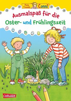 Cover Conni Gelbe Reihe (Beschäftigungsbuch): Ausmalspaß für die Oster- und Frühlingszeit