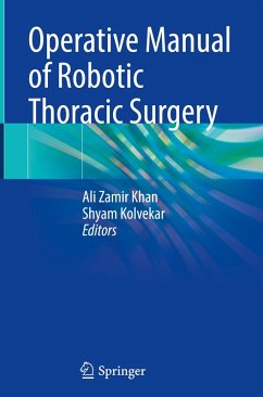 Cover Operative Manual of Robotic Thoracic Surgery