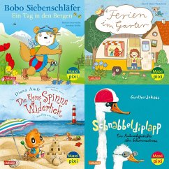 Cover Maxi-Pixi-4er-Set 119: Schöne Ferien! (4x1 Exemplar)