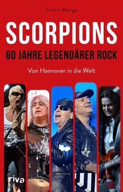 Cover Scorpions - 60 Jahre legendärer Rock