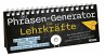 Der Phrasen-Generator für Lehrkräfte - Bild 1