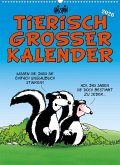 Uli Stein Tierisch großer Kalender 2026: Monatskalender für die Wand im Großformat Uli Stein Tierisch großer Kalender 2026: Monatskalender für die Wand im Großformat