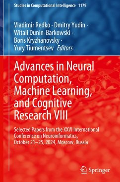 Cover Advances in Neural Computation, Machine Learning, and Cognitive Research VIII