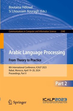 Arabic Language Processing: From Theory to Practice