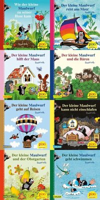 Cover Pixi-8er-Set 256: Der kleine Maulwurf (8x1 Exemplar)