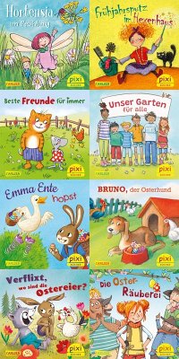 Cover Pixi-Box 302: Pixi im Frühling (8x8 Exemplare)