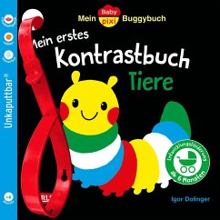 Cover Baby Pixi (unkaputtbar) 163: Mein Baby-Pixi-Buggybuch: Mein erstes Kontrastbuch Tiere ab 6 Monaten