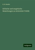 Kritische und exegetische Bemerkungen zu Aristoteles' Politik