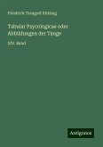 Tabular Psycologicae oder Abbildungen der Tange