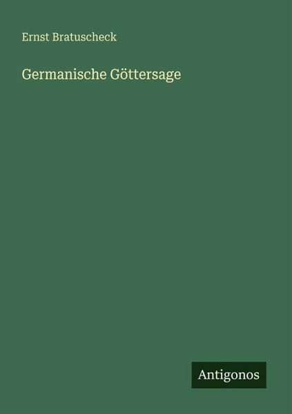 Germanische Göttersage