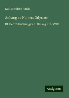 Anhang zu Homers Odyssee - Ameis, Karl Friedrich