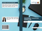 DAVRIMIZ YOZUVCHI DAHOLARI DAVRIMIZ YOZUVCHI DAHOLARI