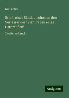 Briefe eines Süddeutschen an den Verfasser der 