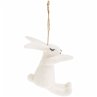 Aufhänger Hase, Weiß - Bild 1