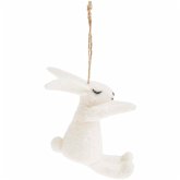 Aufhänger Hase, Weiß