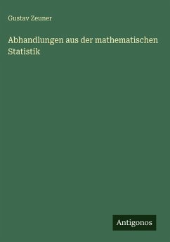 Cover Abhandlungen aus der mathematischen Statistik