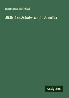 Cover Jüdisches Schulwesen in Amerika