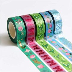 Cover Tape Set La Vie En Rose, Green / Blue FSC MIX