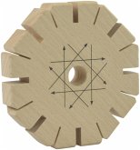 PEBARO KBL1 - Knüpfblüte BLUME, Vollholz Buche, bedruckt PEBARO KBL1 - Knüpfblüte BLUME, Vollholz Buche, bedruckt