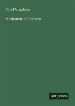 Cover Mathematical papers