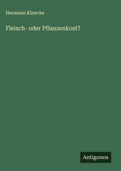 Cover Fleisch- oder Pflanzenkost?