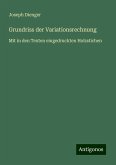 Grundriss der Variationsrechnung Grundriss der Variationsrechnung