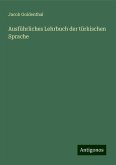Ausführliches Lehrbuch der türkischen Sprache Ausführliches Lehrbuch der türkischen Sprache