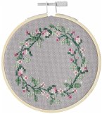 Stickpackung Gezählter Kreuzstich, Blumenkranz