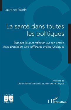 Cover La santé dans toutes les politiques