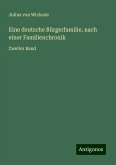 Eine deutsche Bürgerfamilie, nach einer Familienchronik