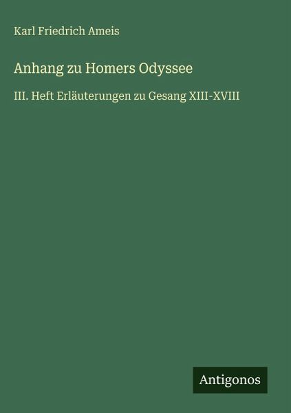Anhang zu Homers Odyssee