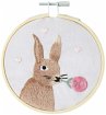 Stickpackung Vorgezeichnet,Hase - Bild 1