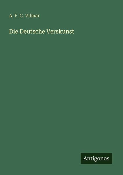 Die Deutsche Verskunst