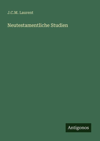 Neutestamentliche Studien Neutestamentliche Studien