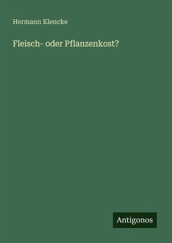 Cover Fleisch- oder Pflanzenkost?