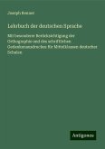 Lehrbuch der deutschen Sprache Lehrbuch der deutschen Sprache