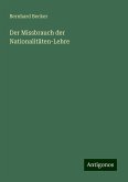 Der Missbrauch der Nationalitäten-Lehre